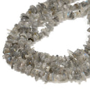 Natural Labradorite Irregular Pebble Nugget Chips Beads Size 7-8mm 32" Strand