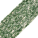 02 Mixed Gemstone Cylinder Tube Shape Beads Size 2x4mm 15'' Strand