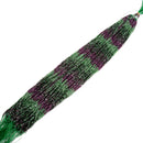 Natural Gradient Ruby Zoisite Faceted Rubik's Cube Beads Size 2mm 15.5'' Strand