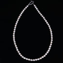 Natural White Fresh Water Pearl Baroque Shape Beads Size 5-6mm 15'' Strand
