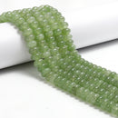 Light Green Dyed Jade Smooth Rondelle Beads Size 5x8mm 15.5'' Strand