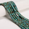 Natural Blue Turquoise Smooth Rondelle Beads Size 4x6mm 15.5'' Strand