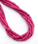 Dyed Howlite Turquoise Heishi Disc Shape Beads Size 3x5mm 15.5" Strand