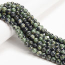 2.0mm Hole Kambaba Jasper Smooth Round Beads Size 8mm 10mm 15.5" Strand