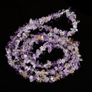 Natural Ametrine Irregular Pebble Nugget Chips Beads Size 7-8mm 32" Strand