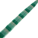 Gradient Green Agate Faceted Round Beads Size 2mm 15.5" Strand