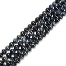 Natural Blue Tiger Eye Smooth Round Beads Size 6mm 8mm 10mm 12mm 15.5'' Strand