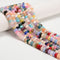 Mixed Gemstone Smooth Rondelle Beads Size 5x8mm 15.5'' Strand