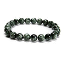 Grade AAA Seraphinite Smooth Round Beaded Bracelet Size 8mm 7.5'' Length