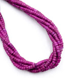 Dyed Howlite Turquoise Heishi Disc Shape Beads Size 3x5mm 15.5" Strand