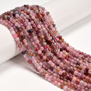 Natural Multi-Color Spinel Smooth Round Beads Size 4mm 5mm 15.5'' Strand
