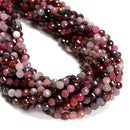 Natural Multi-color Spinel Faceted Round Beads Size 5mm 15.5'' Strand