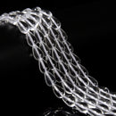 Grade A Natural Clear Quartz Full Teardrop Shape Beads Size 8x12mm 15.5'' Strand