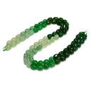 04 Multi-color Dyed Jade Pebble Nugget Beads Size 8x10mm 15.5'' Strand