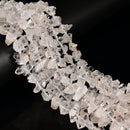 Natural Clear Herkimer Diamond Quartz Beads 5-7x8-13mm /6-9x12-15mm 15.5" Strand