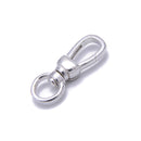 925 Sterling Silver Swivel Lobster Clasp Size 7x19mm 2 Pcs Per Bag