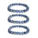 High Quality Kyanite Smooth Round Beaded Bracelet 8mm 7.5'' Length Sold by Piece