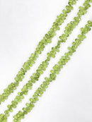 Natural Peridot Faceted Full Teardrop Beads Size 5x8mm 16" Strand