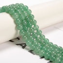 Green Aventurine Smooth Round Beads 4mm 6mm 8mm 10mm 12mm 15.5" Strand