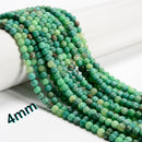 Natural Chrysoprase Smooth Round Beads 4mm 6mm 8mm 10mm 12mm 15.5" Strand