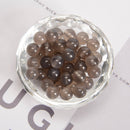 Gray Agate Smooth Round Beads 4mm 6mm 8mm 10mm 12mm 15.5" Strand