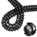 Rainbow Obsidian Smooth Round Beads 4mm 6mm 8mm 10mm 12mm 15.5" Strand