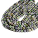 Natural Multi Color Tanzanite Smooth Round Beads 6mm 8mm 15.5" Strand