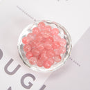 Cherry Red Dyed Quartz Smooth Round Beads 8mm 10mm 15.5" Strand