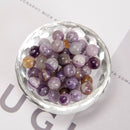 Natural Su Fluorite Smooth Round Beads Size 6mm 8mm 15.5'' Strand