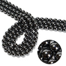 Gray Hematite Smooth Round Beads 2mm 3mm 4mm 6mm 8mm 10mm 12mm 15.5" Strand