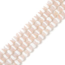 White Striped Tibetan Agate Faceted Round Beads 8mm 10mm 12mm 15.5" Strand