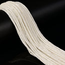Pink / White Bamboo Coral Round Tube Beads 2x6mm 15.5" Strand