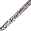 Gray/Gold/Silver/Copper Plated Hematite Smooth Dice Cube Beads 2x2mm 15.5" Strand