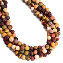 Mookaite Jasper Matte Round Beads 6mm 8mm 10mm 12mm 15.5" Strand