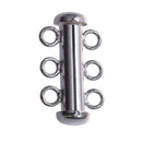 925 Sterling Silver 3 Hooks Clasp Size 6x20mm Sold Per Piece