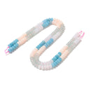 01-Multi-color Dyed Jade Smooth Rondelle Beads Size 5x8mm 15.5'' Strand