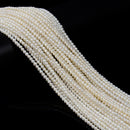 Fresh Water Pearl Off Round Beads Size 3-3.5mm 15.5'' Strand