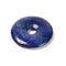 Lapis Donut Circle Pendant Size 40mm Sold by Piece