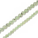 Natural Prehnite Smooth Round Beads Size 4mm 6mm 8mm 10mm 12mm 14mm 15.5" Strand