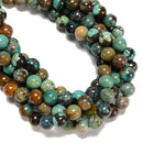 Natural Genuine Turquoise Smooth Round Beads 11-11.5mm 11.5-12mm 15.5" Strand