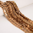 Gray/Gold/Silver/Copper Color Hematite Ammonite Shape Beads 10mm 15.5'' Strand