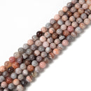 Natural Pink Botswana Agate Smooth Round Beads Size 4mm 6mm 8mm 10mm 15.5'' Strd