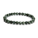 Grade AAA Seraphinite Smooth Round Beaded Bracelet Size 6mm 7.5'' Length