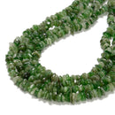 Natural Canadian Jade Irregular Pebble Nugget Chips Beads 7-8mm 32" Strand