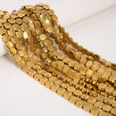 Gray/Gold/Silver/Copper Color Hematite Ammonite Shape Beads 10mm 15.5'' Strand