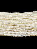 White Fresh Water Pearl Potato Shape Beads Size 2-3mm 15.5" Strand