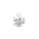 925 Sterling Silver Carved Cross Beads Size 6mm 8mm Sold by Bag