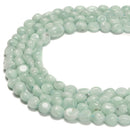 Green Moonstone Pebble Nugget Beads Size 6-8mm 8-10mm 15.5'' Strand