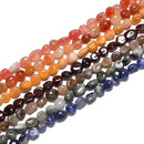 Gemstone Pebble Nugget Beads Approx 8x10mm 15.5'' Strand Carnelian, Aventurine, Jade, Moonstone, Eagle Eye, Sodalite, Garnet