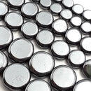 Gray Hematite Smooth Coin Beads 6mm 8mm 10mm 15.5" Strand